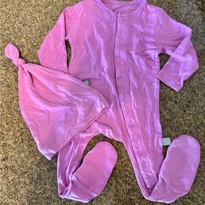 Kyte BABY Blossom Footie and Hat Set
